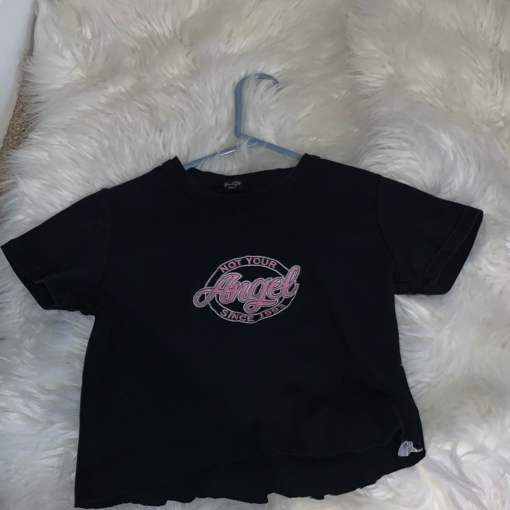 brandy melville not your angel crop top !!